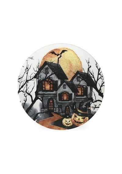 Halloween Blue Servis Tabağı 26 Cm 19952 Açık Gri