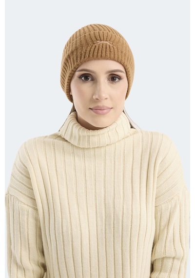 Slazenger Anubıs I Unisex Açık Kahve Bere Açık Kahve