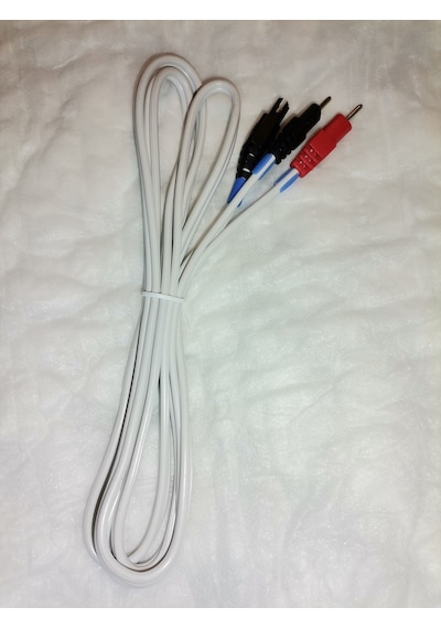 Muadil Pin Uçlu Kablo Seti. Compex Uyumlu. 2 Pkt Elektrot