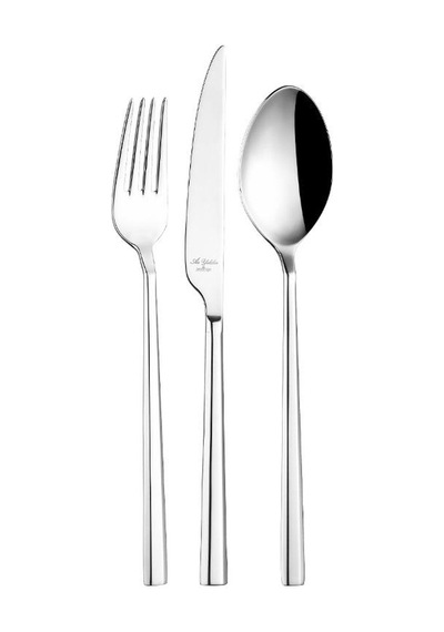 Aryıldız De Luxe-s Prestige 84 Parça Çatal Kaşık Bıçak Takımı Gri