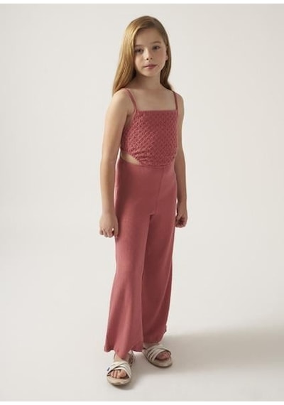 Mayoral Kız Çocuk Pembe Tulum 06859