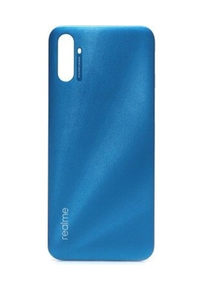 Oppo Realme C3ı Arka Kapak Pil Batarya Kapağı Mavi