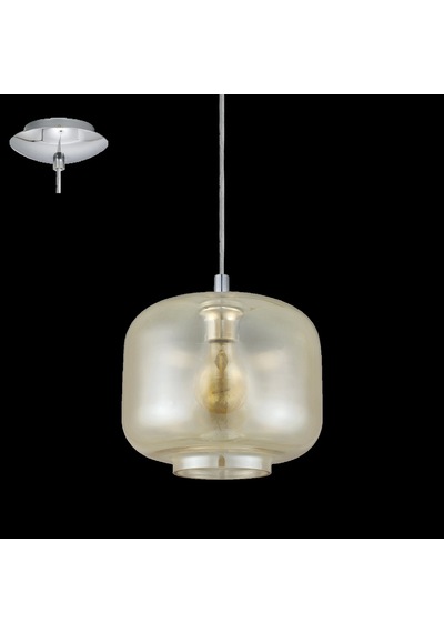 Eglo 49269 - Sarkıt Lamba Brıxham 1xe27/60w/230v Çok Renkli