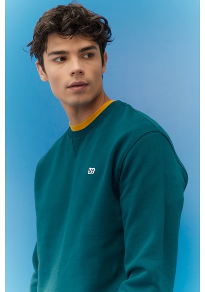Lee Regular Fit Normal Kesim %100 Pamuk Bisiklet Yaka Şardonlu Sweatshirt L81IRY96 Çok Renkli Lee Regular Fit Normal Kesim %100 Pamuk Bisiklet Yaka Şardonlu Sweatshirt L81IRY96 Çok Renkli