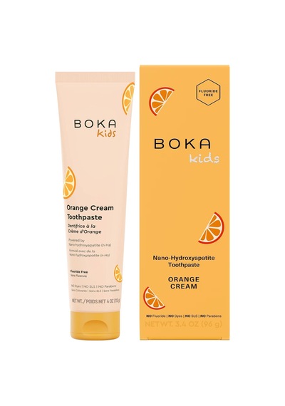 Boka Kids Orange Cream Nano-hydroxyapatite Çocuk Diş Macunu 96gr