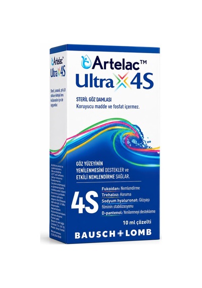 Artelac Ultra 4s Göz Damlası 10 Ml 3 Adet