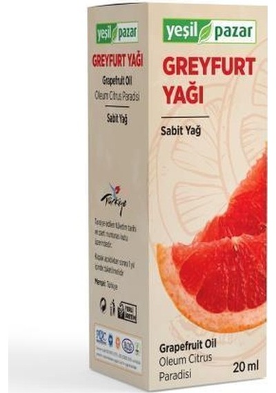 Yeşil Pazar Greyfurt Yağı 20 ML