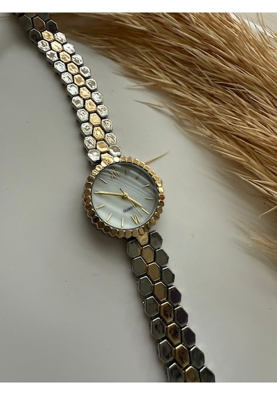 Rub006 25 Mm Rubsey Retro Hasır Kordon Vintage Kadın Kol Saati Siyah