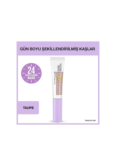 Maybelline New York Super Lock Brow Glue Kaş Sabitleyici Maskara Taupe