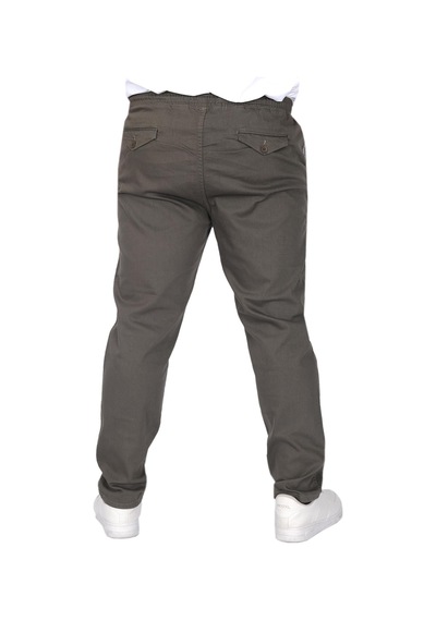 Mode Xl Büyük Beden Erkek Pantolon Gabardin Düz Paça Jogger Everest 21929 Haki Haki
