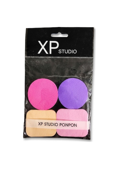 Studio Makyaj Süngeri & Ponpon Profesyonel 3lü