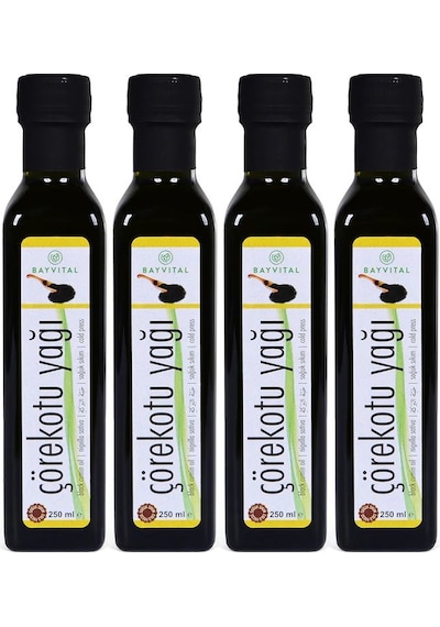 Bayvital Çörekotu Yağı 4 x 250 ML