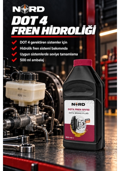 Nord Dot 4 Fren Hidroliği 500 Ml