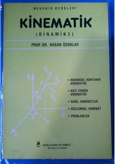 Kinematik Dinamik 1 1986 Yılı Basım
