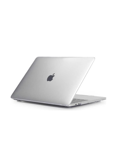 Apple Uyumlu MacBook Pro 13.3' 2022 M2 A2338 Kılıf Kristal Ön Arka Şeffaf Kapak 001