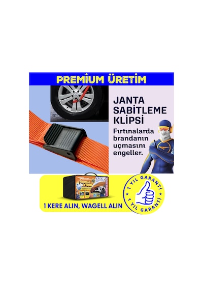 Skoda Roomster 2006-2012 Dolu Ve Güneş Korumalı X900 Araba Brandası - Oto Çadır Örtü