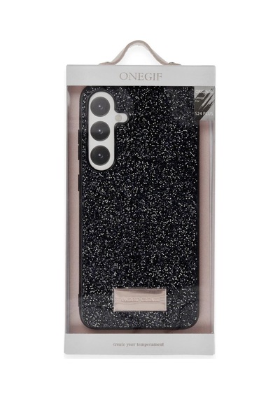Onegif Samsung Galaxy A25 5g Bright Simli Kapak - Derin Mor