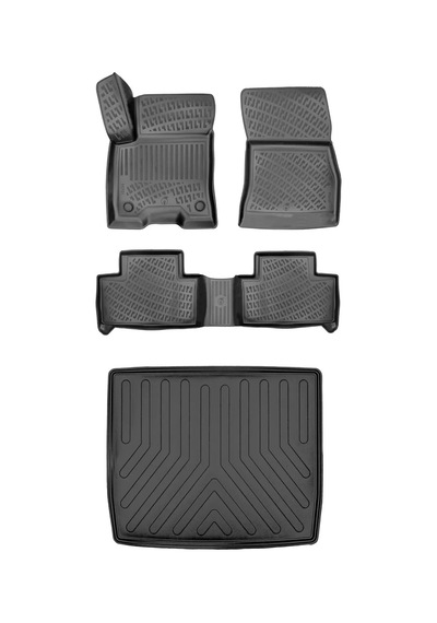 Nissan Juke Alt Bagaj 2016-2020 3d Araca Özel Paspas Ve Bagaj Havuzu Set