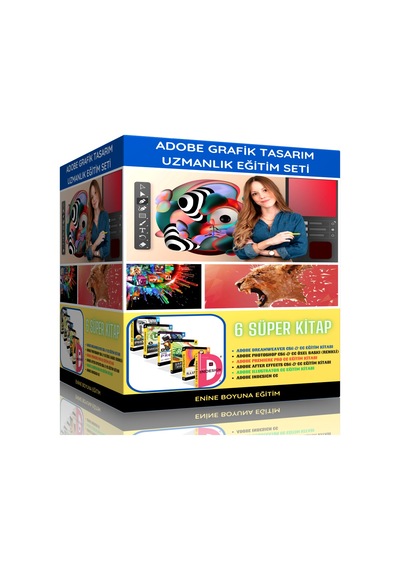 Adobe Grafik Tasarım Uzmanlık Eğitim Seti