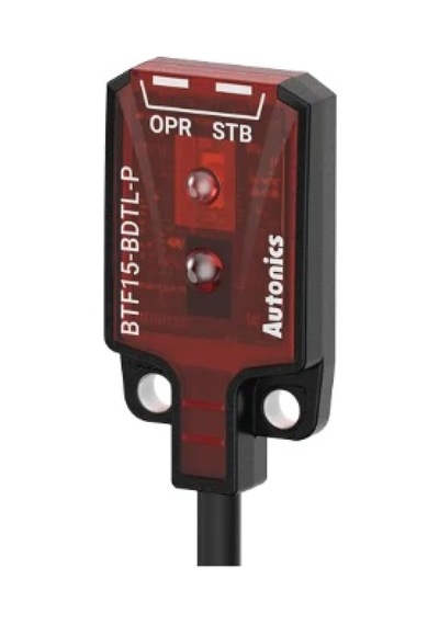 Autonics Btf15-bdtl-p ,kübik/15mm Pnp-no 3-kablo Cisim Fotosel