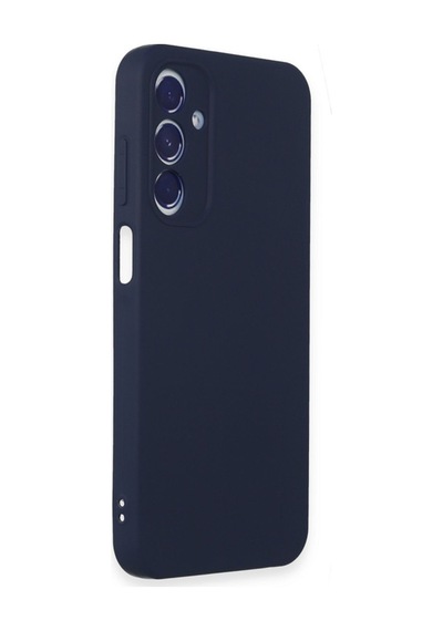 Samsung Galaxy Uyumlu A55 5g Kılıf First Silikon - Lacivert Bz8683140702601