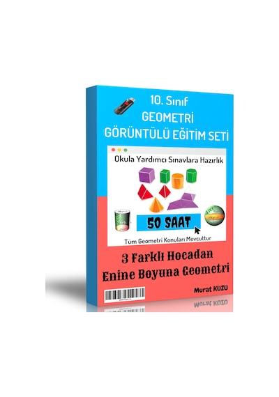10. Sınıf Geometri Görüntülü Eğitim Seti 50 Saatlik Özel Anlatım
