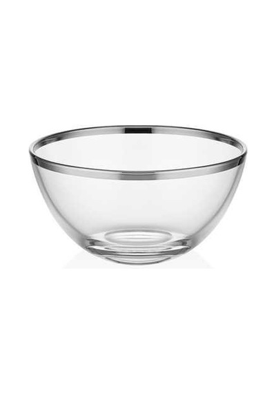 Decorium Cam Kase 23,50 Cm Daliıa Platın M04182