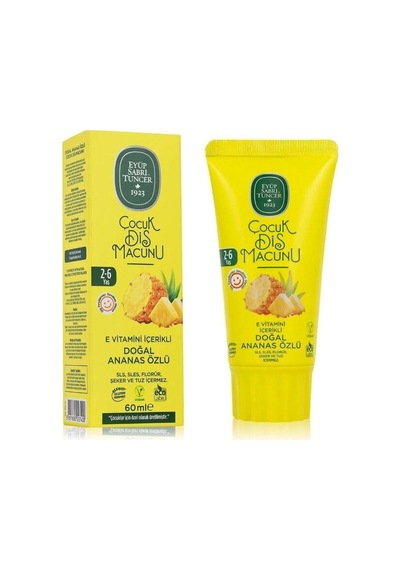 Eyüp Sabri Tuncer Çocuk Diş Macunu 60 Ml Ananas