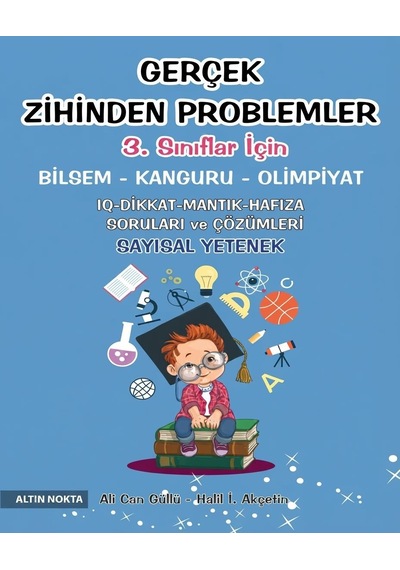Altın Nokta Yayınları 3. Sınıf 103 Zeka Oyunu Ve Gerçek Zihinden Problemler Bilsem - Kanguru - Olimpiyat Mini Set-2 Kitap