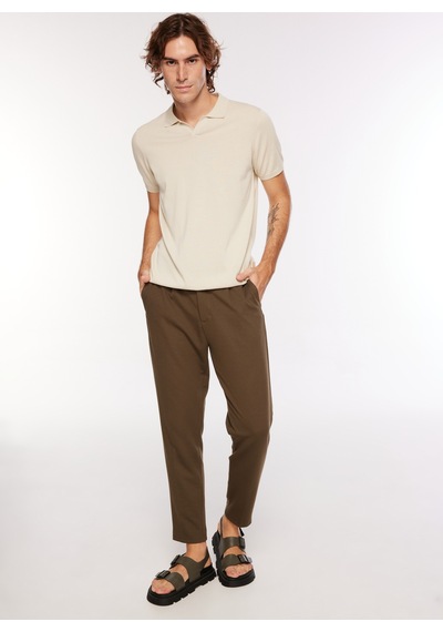 At.p.co Polo Yaka Slim Fit Gri Erkek Kazak A26475c100-