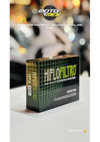 Sym Fıddle 4 125 Hiflo Hfa5101 Hava Filtresi Yüksek Performanslı, Oem Kalite
