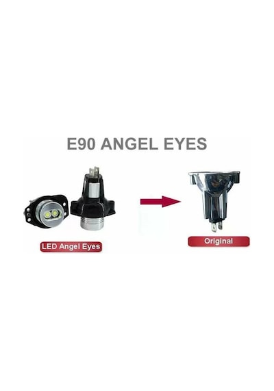 Bmw E90 Angel Led Turuncu