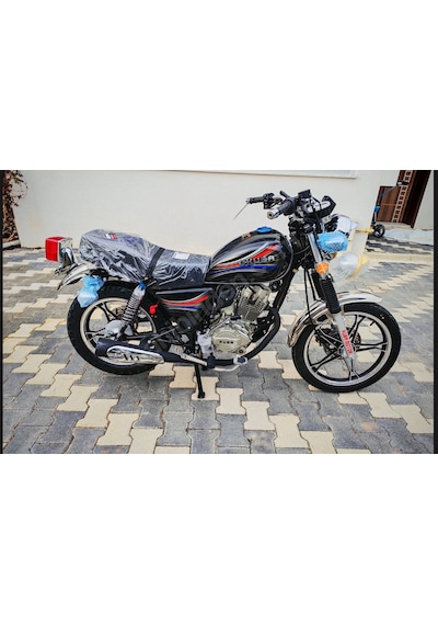 Kuba KB50-9 Chopper Motosiklet Siyah
