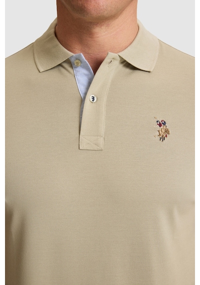 U.s. Polo Assn. Erkek Açık Haki Tişört Basic 50324937-vr183 Acık Hakı