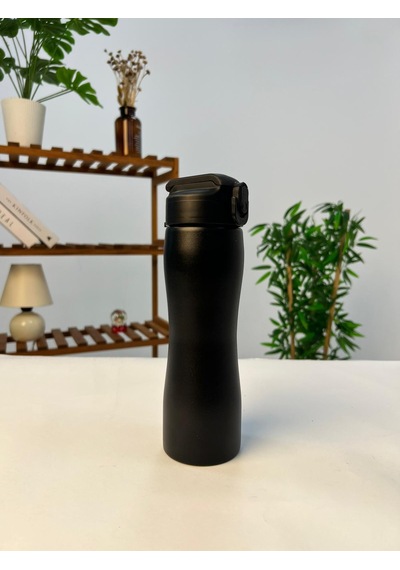 Favora Paslanmaz Çelik Matara 750 Ml Siyah