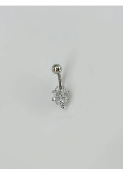 Çiçek Detaylı Göbek Piercing - Pg0081 Diğer