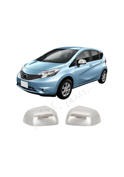 Nissan Note 2012 Ve Üzeri Krom Ayna Kapağı 2 Parça Paslanmaz Çelik