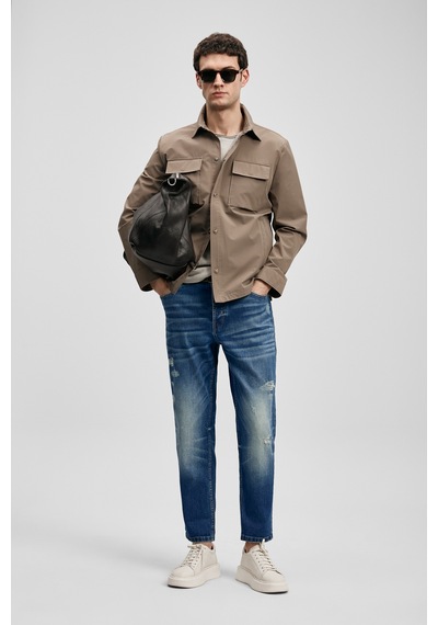 Lufian Phılıp Smart Jean Erkek Pantolon Slim Fit İndigo İndigo 111200236100250