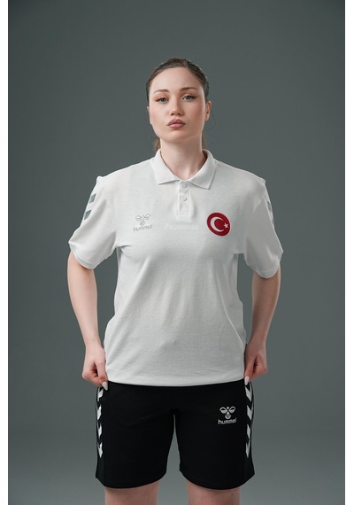 Hummel Armin Milli Takım Kamp Tişört Beyaz