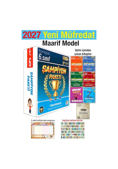 6. Sınıf 2027 Şampiyon Paketi
