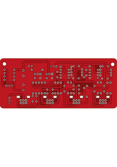 NE5532-TL072-4558D 3 Bant Stereo Ton Kontrol Devresi