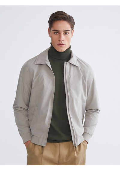 Lcwaıkıkı Classic Haki Gömlek Yaka Erkek Ceket