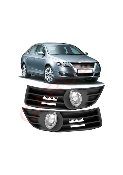 Volkswagen B6 Passat Sis Far Seti Ampullü ve Duylu Sağ Sol Takım
