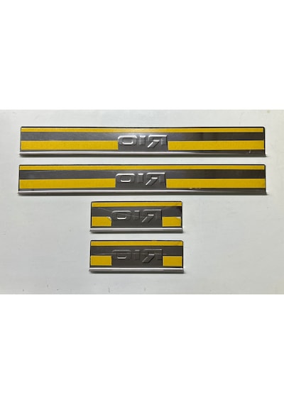 Kia Rio Krom Kapı Eşiği 2011 Ve Sonrası Paslanmaz Çelik