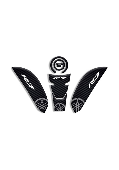 Motosıklet Kaplama Yamaha R6 Tank Pad Set 2021/2024 Uyumlu 07