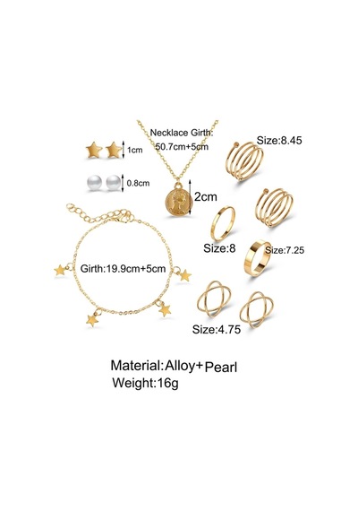 So-much Limited Edition 10'lu Set Gold - 226130210 Gold - 226130210 Gold