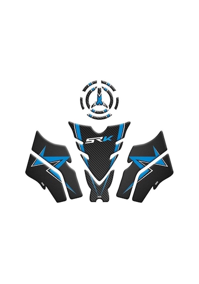 Rks Srk 125 S 2024 - 2025 Uyumlu Tank Pad Set 003