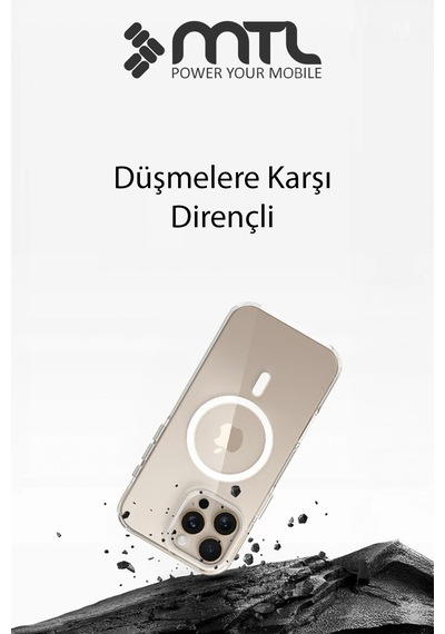 İphone 16 Pro Max Uyumlu Animasyonlu Şeffaf Magsafe Şarj Destekli Sararmayan Sert  Kılıf