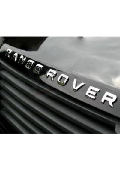 Range Rover Krom Kaput Ve Bagaj Yazı Ürün