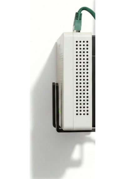 Kendinden Yapışkanlı Mor Duvara Asılabilir Modem Adsl Wifi Router Saklama Duvara Montaj Kutusu Organizer Raf